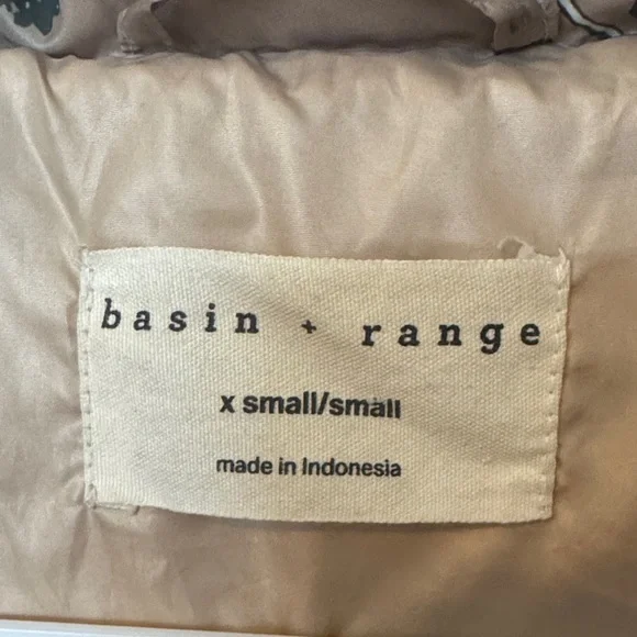 Basin + Range Tan Jacket with Green Botanical Print - Picture 2 of 3